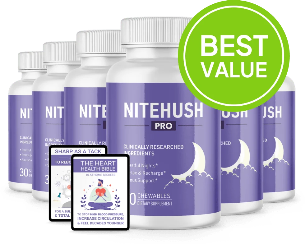 NiteHush Pro 6 bottle Order 